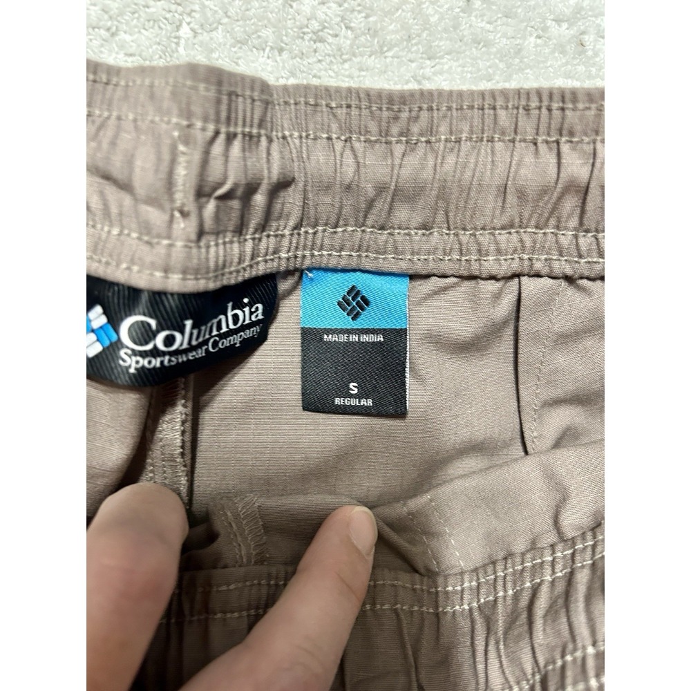Columbia ROC Ripstop Jogger Women's Brown Small Pants (R1) - Picture 4 of 10